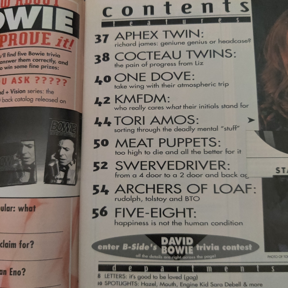 1994 B-Side Magazine Tori Amos Cover - Picture 3 of 14